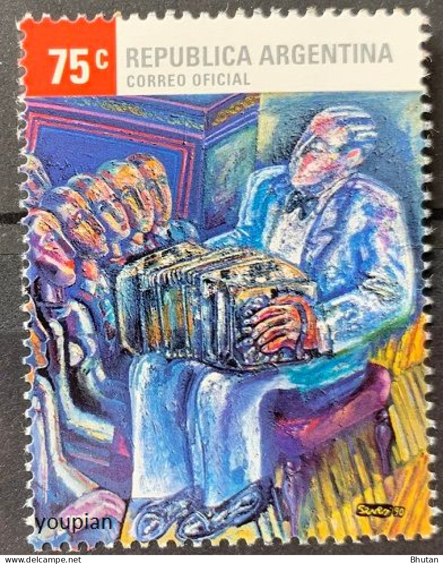 Argentina 2001, Tango, MNH Single Stamp - Ungebraucht