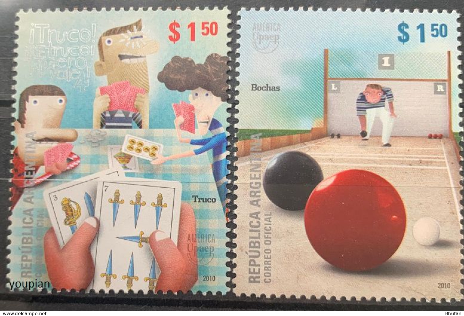 Argentina 2010, Games, MNH Stamps Set - Unused Stamps