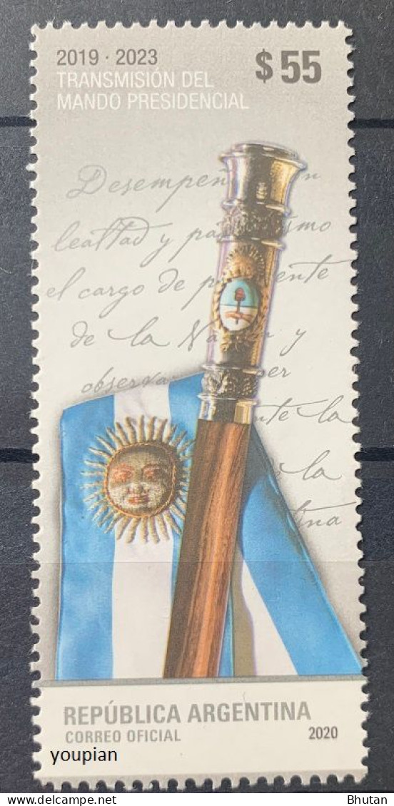Argentina 2020, National Emblems, MNH Single Stamp - Ungebraucht