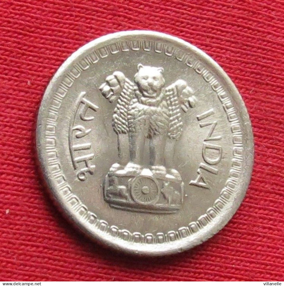 India 25 Naye Paise 1960 C KM# 47.1 Lt 845 *VT Calcutta Mint Inde Indien Indies - Inde