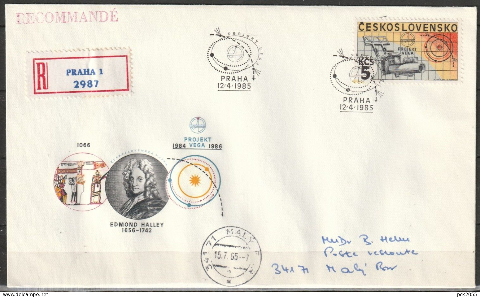 Tschechoslowakei 1985 FDC MiNr.2809 Interkosmosprogramm ( D 6617 )günstige Versandkosten - FDC