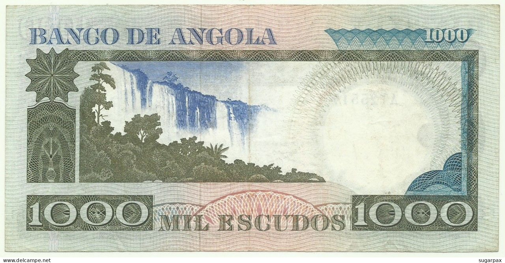 Angola - 1000 Escudos - 10.6.1973 - Pick: 108 - Serie AT - Luiz De Camões - PORTUGAL - 1.000 - Angola