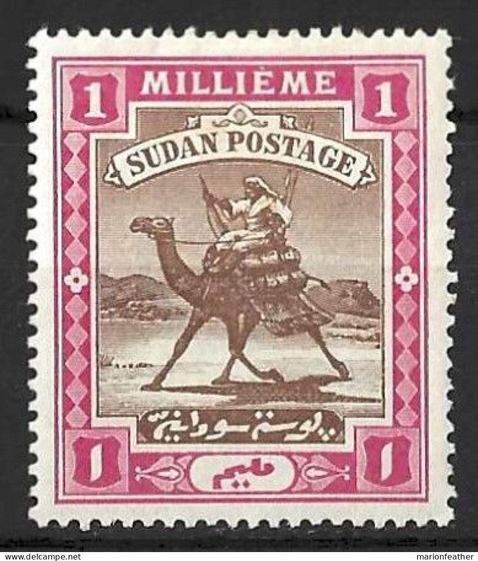 SUDAN...QUEEN VICTORIA..(1837-01)......CAMEL....1m........SG10.......MH.. - Soudan (...-1951)