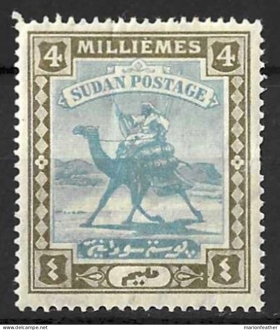 SUDAN...KING EDWARD VII..(1901-10..).....CAMEL....4m.....SG21.....MH.... - Sudan (...-1951)