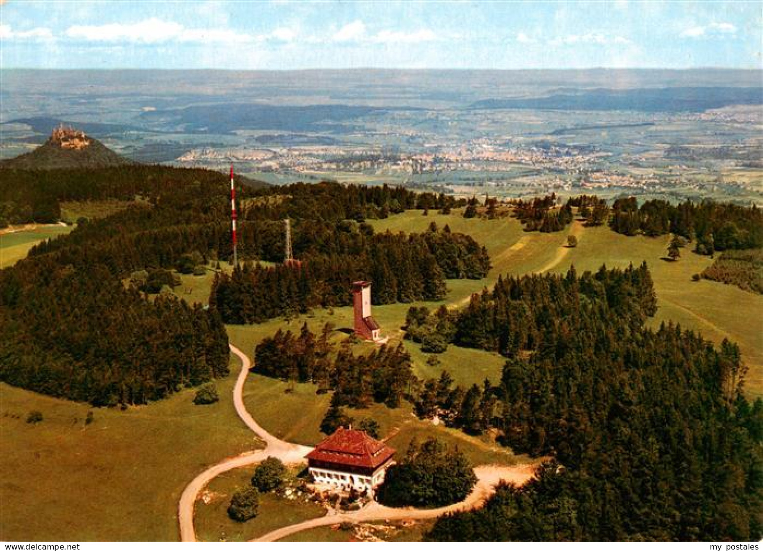 73955255 Onstmettingen Fliegeraufnahme Mit Albvereins Wanderheim Naegelehaus - Albstadt