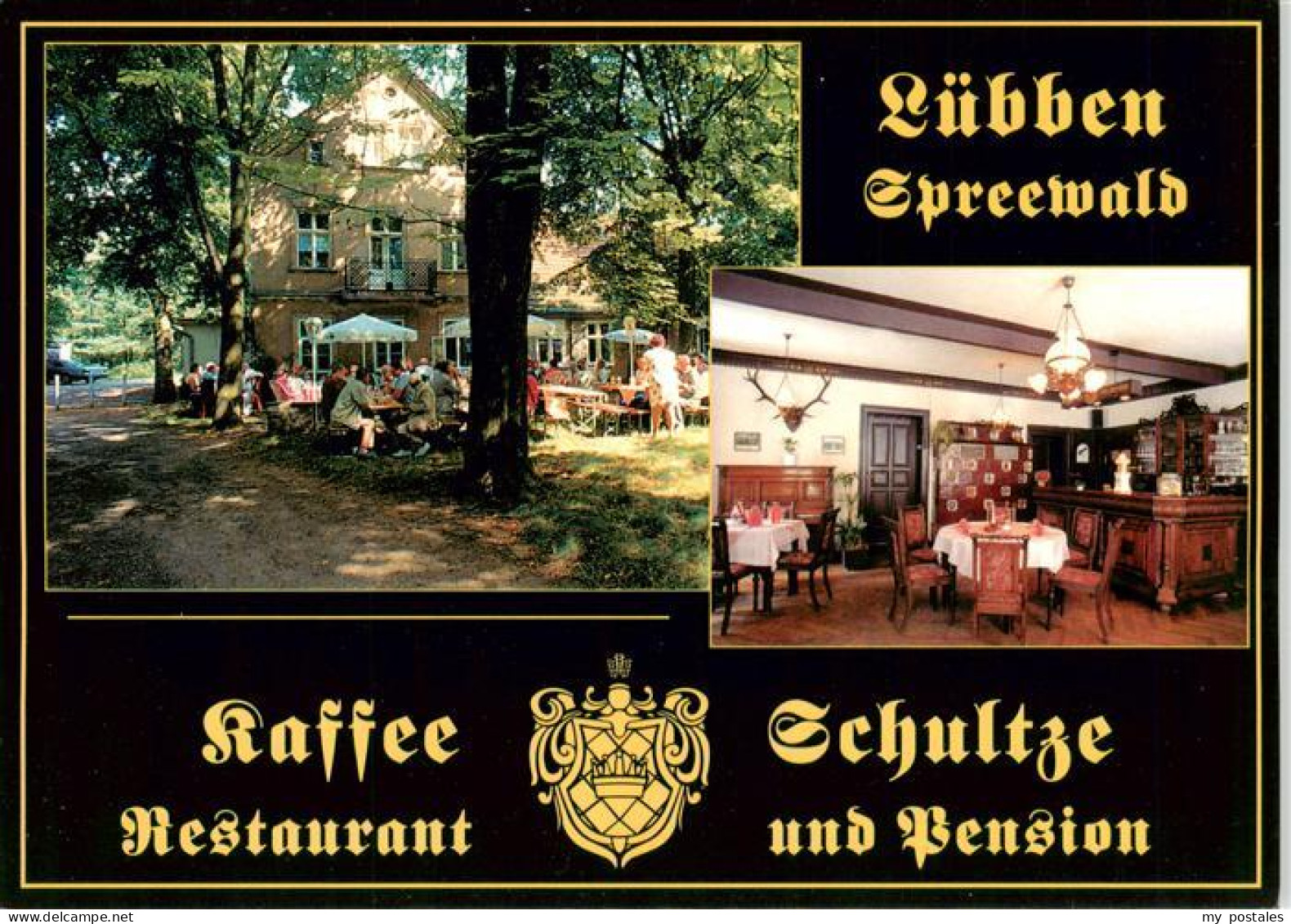 73915271 Luebben Spreewald Kaffee Restaurant Schultze Pension - Lübben (Spreewald)