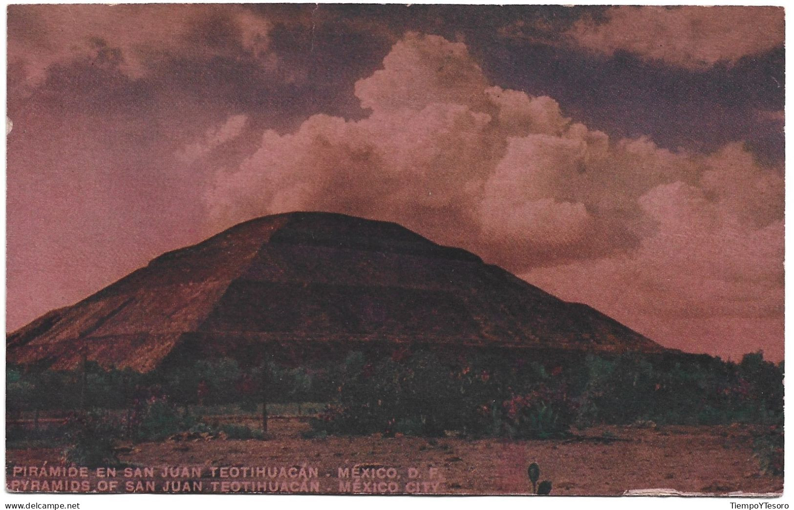 Postcard - Mexico, Teotihuacán, Piramid, N°568 - Mexico