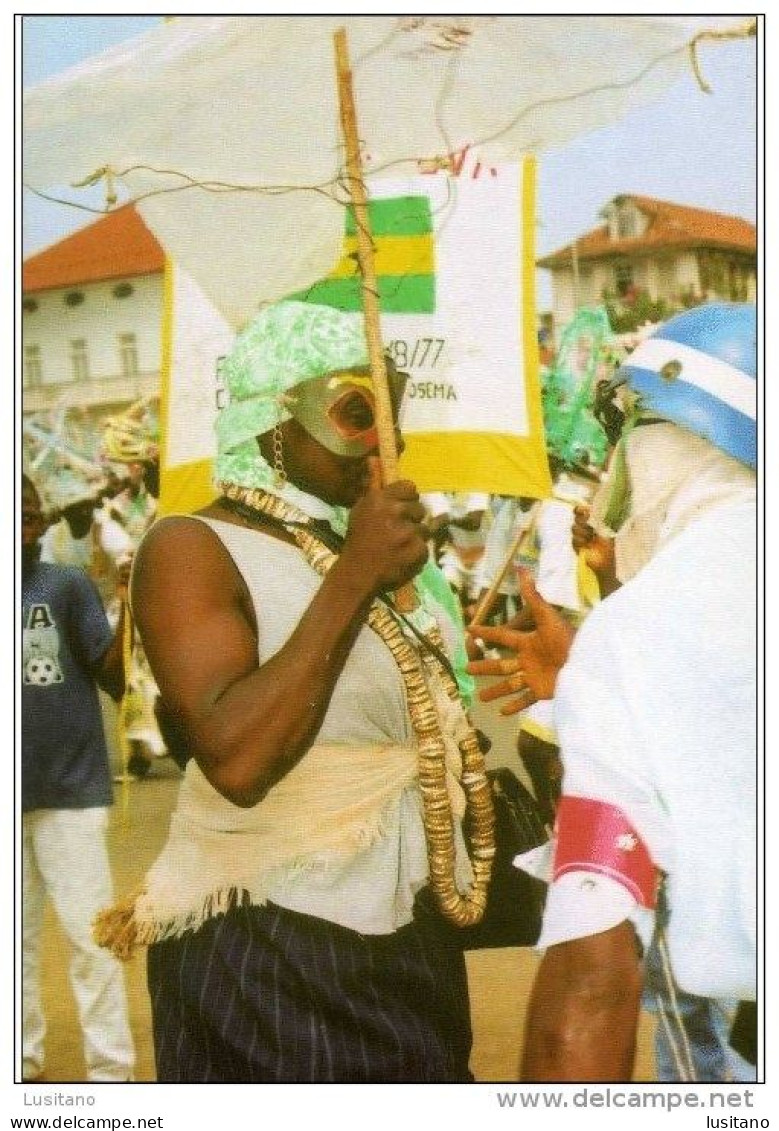 São Tome E Principe Bobo, Danço Congo - Aliança Nova, Neves Africa - São Tomé Und Príncipe