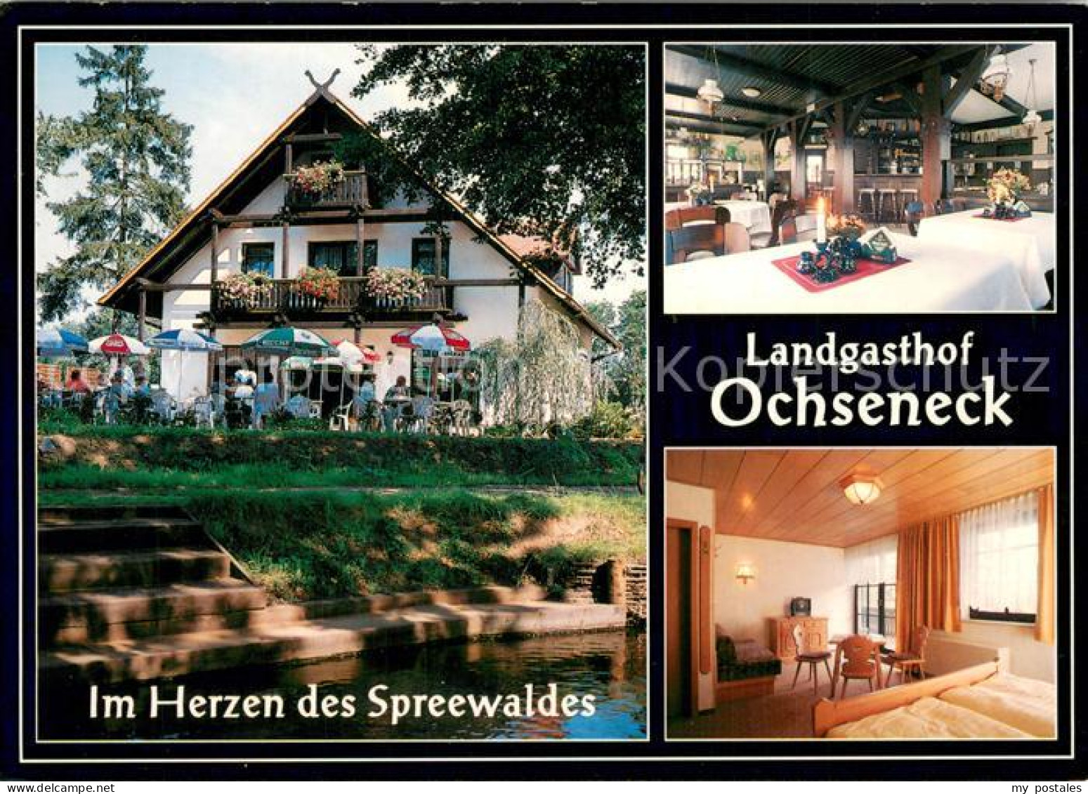 73734586 Burg Spreewald Landgasthof Ochseneck Restaurant Fremdenzimmer Burg Spre - Burg (Spreewald)