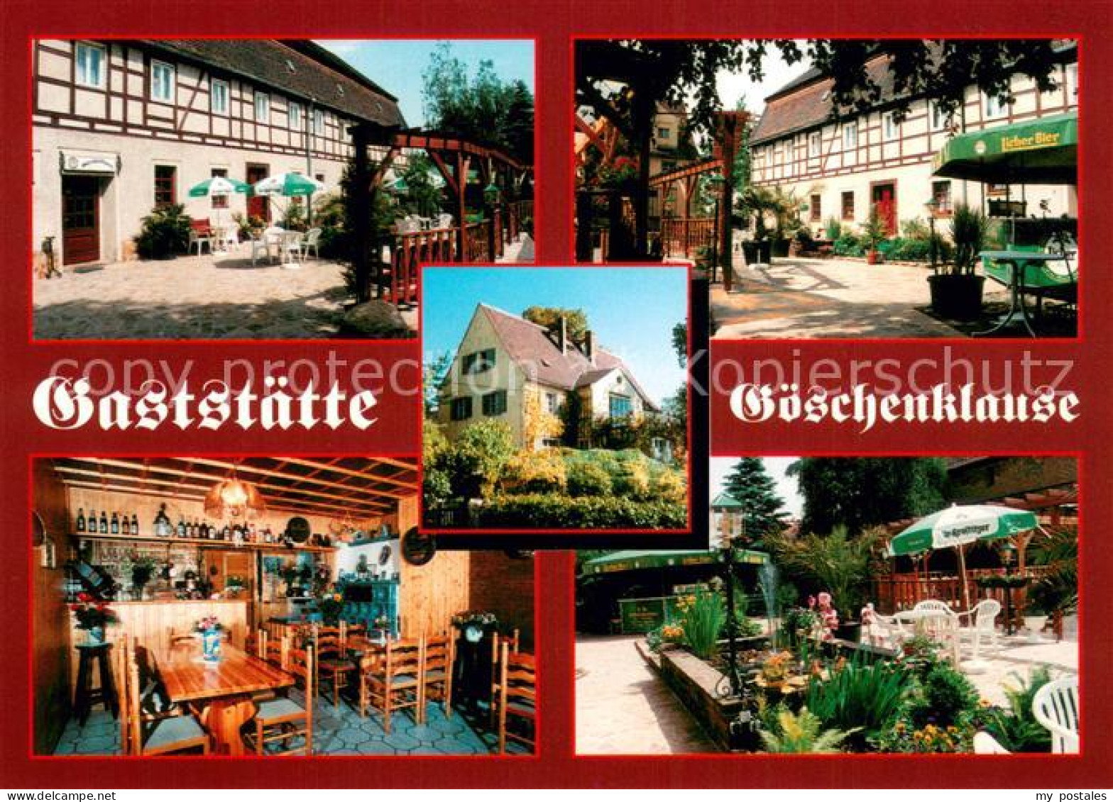 73734436 Hohnstaedt Gaststaette Goeschenklause Gaststube Terrasse Hohnstaedt - Grimma