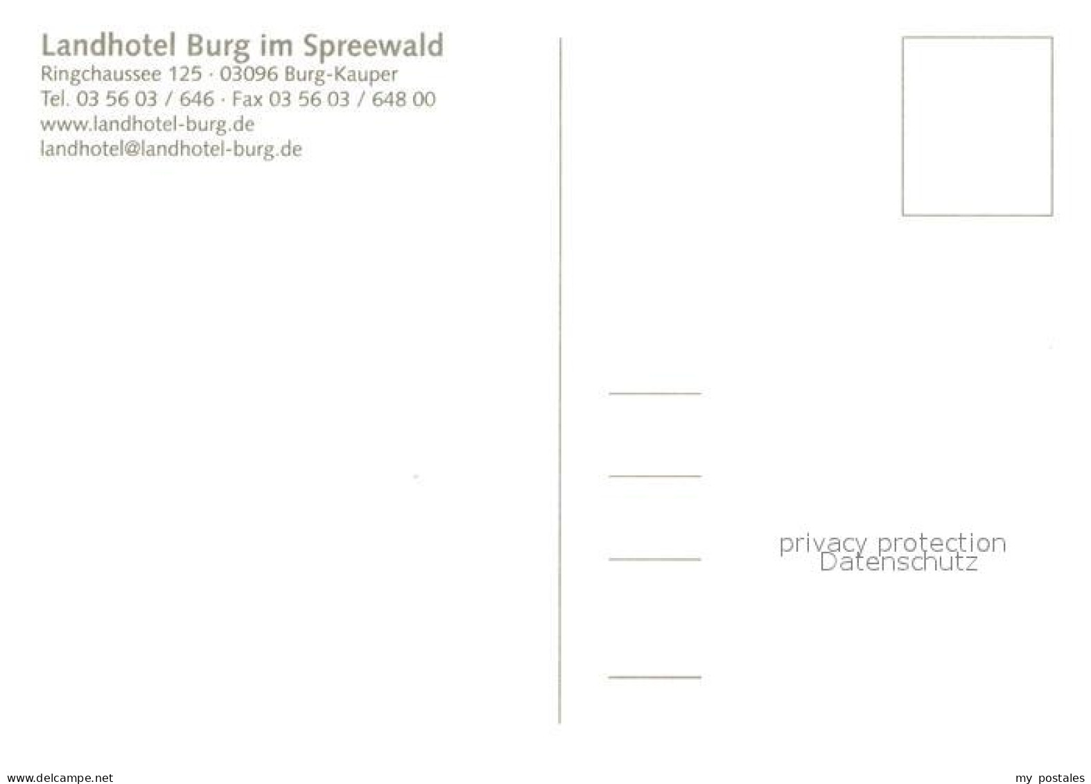 73734418 Burg Kauper Landhotel Burg Im Spreewald Burg Kauper - Burg (Spreewald)