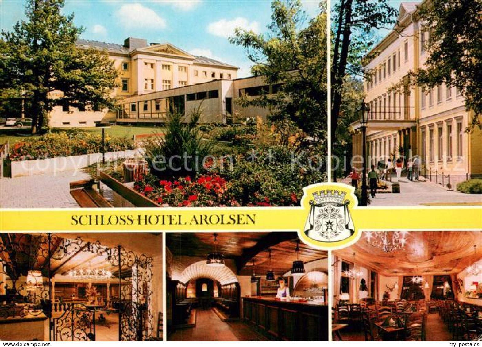 73715000 Arolsen Bad Schloss-Hotel Teilansichten Arolsen Bad - Bad Arolsen
