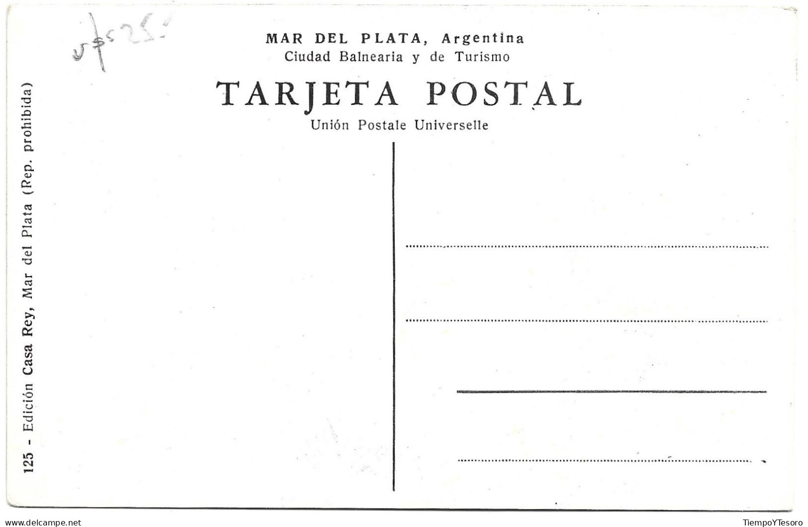 Postcard - Argentina, Mar Del Plata, Grande Beach, N°588 - Argentine