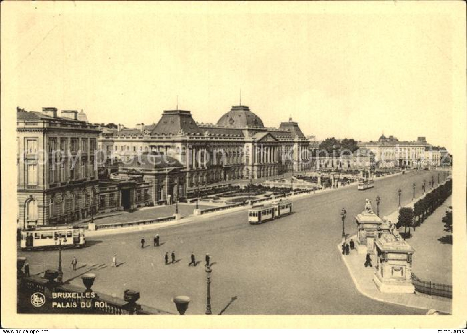 72318465 Strassenbahn Bruxelles Palais Du Roi  - Strassenbahnen