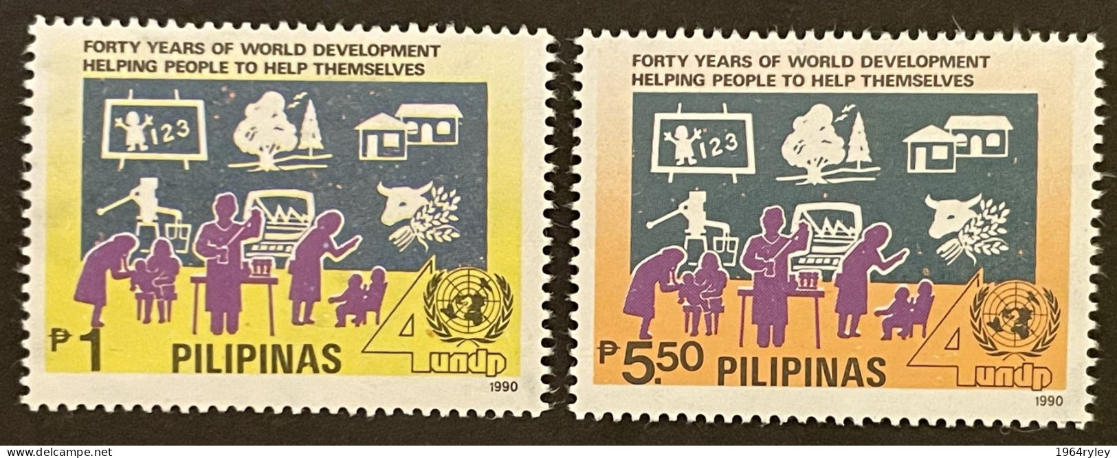 PHILIPPINES - MNH** - 1990 - # 2034/2035 - Filipinas