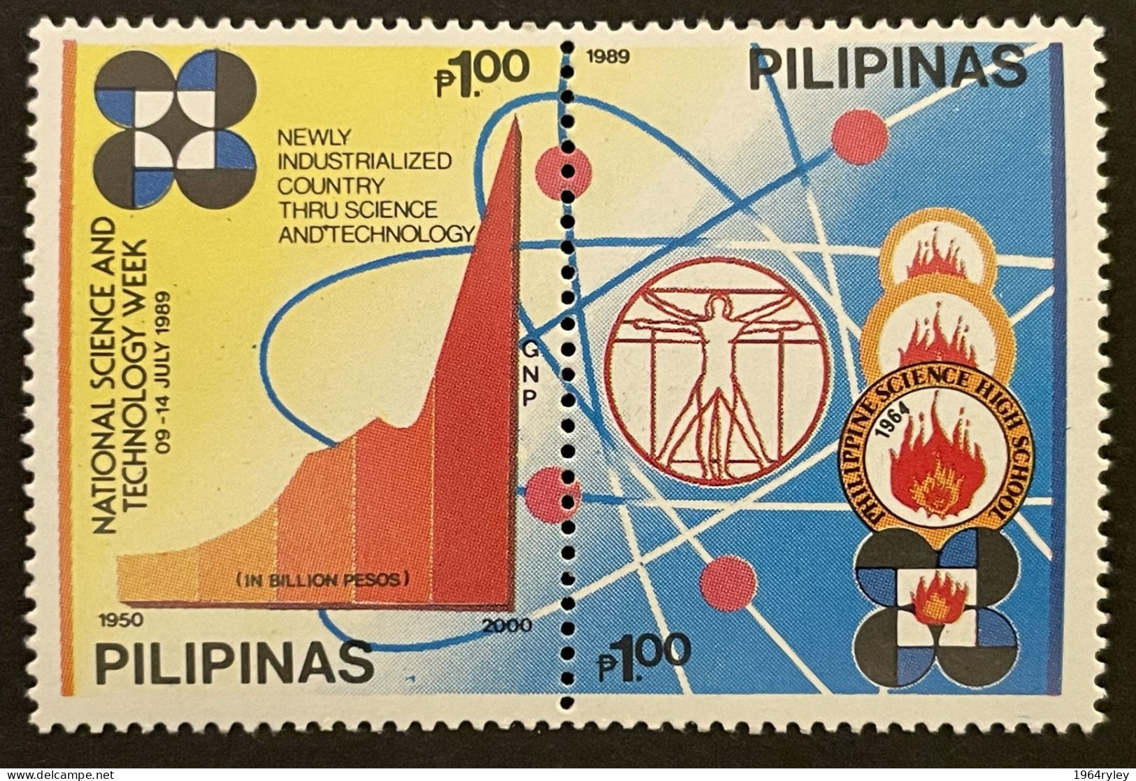 PHILIPPINES - MNH** - 1989 - # 2003/2004 - Filipinas