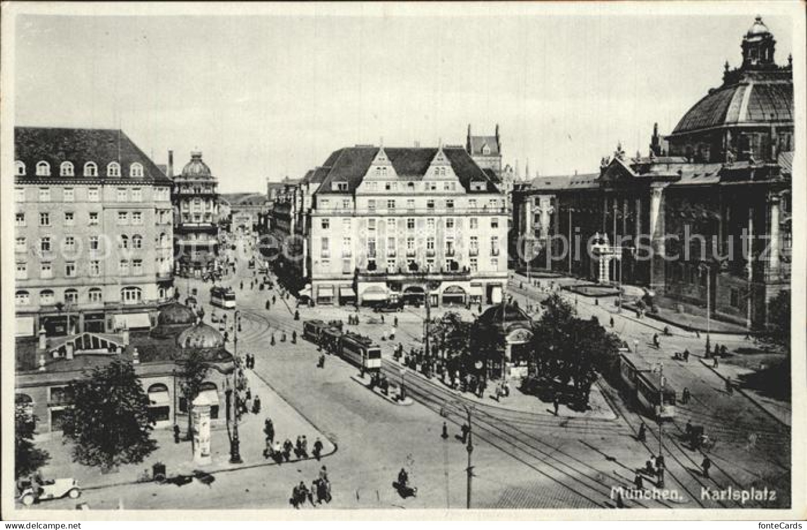 72313815 Strassenbahn Muenchen Karlsplatz  - Strassenbahnen