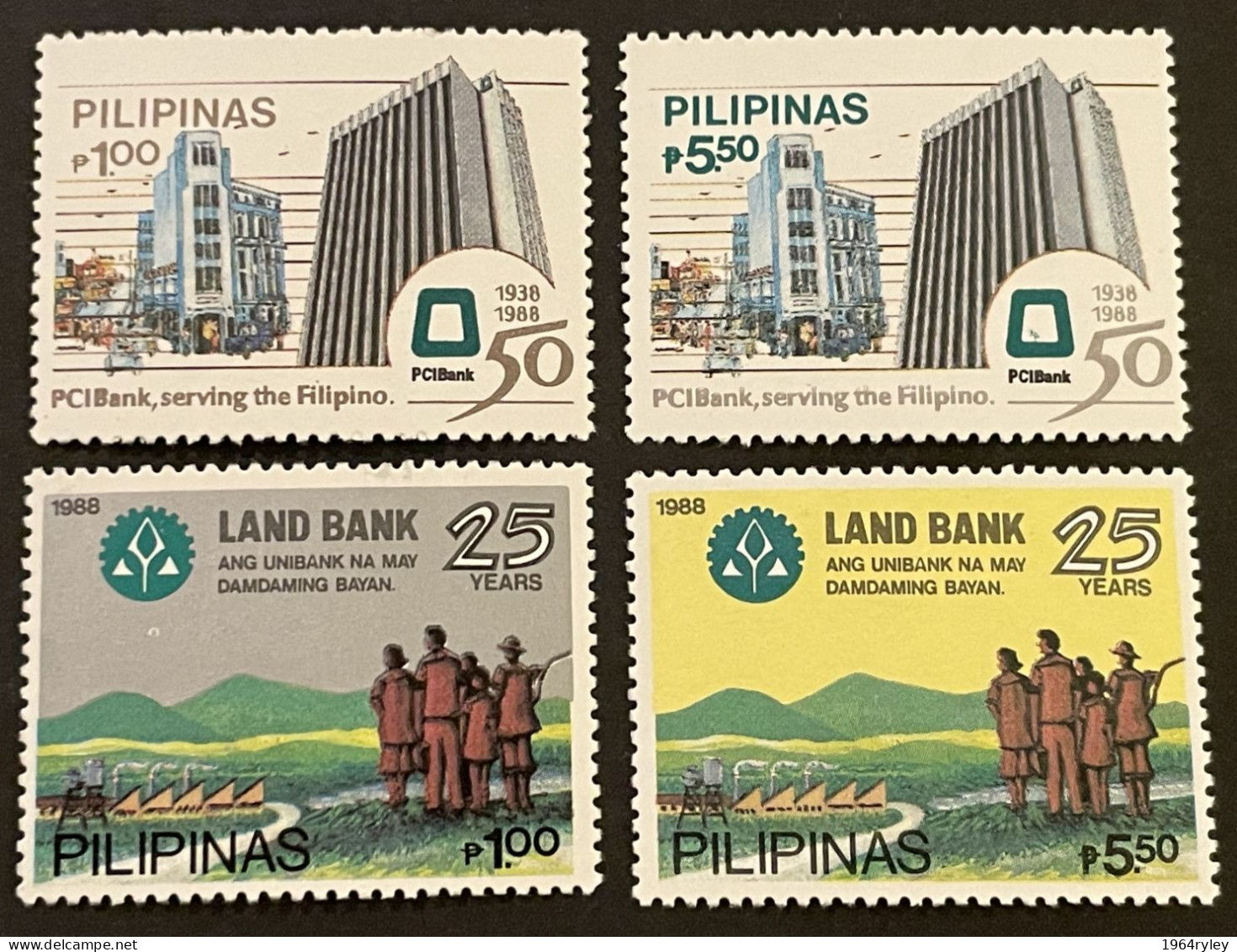 PHILIPPINES - MNH** - 1988 - # 1943/1946 - Filipinas