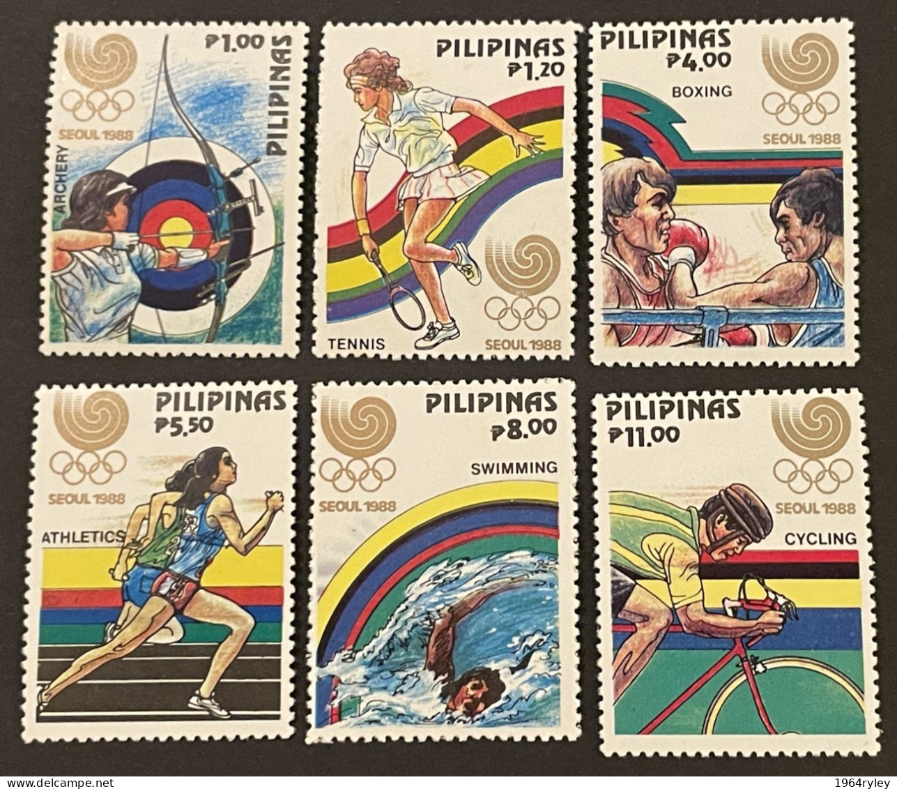 PHILIPPINES - MNH** - 1988 - # 1955/1960 - Filipinas