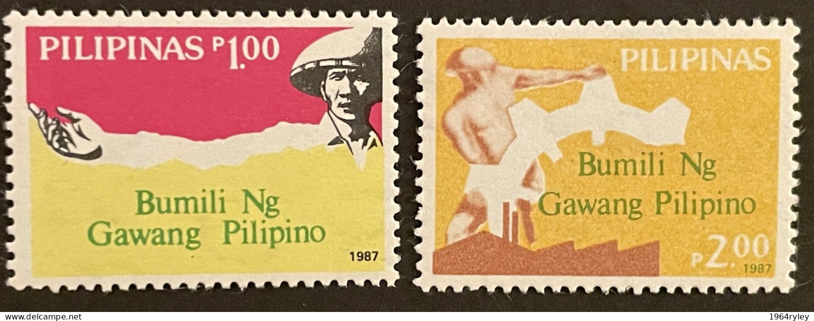 PHILIPPINES - MNH** - 1987 - # 1883/1884 - Filipinas