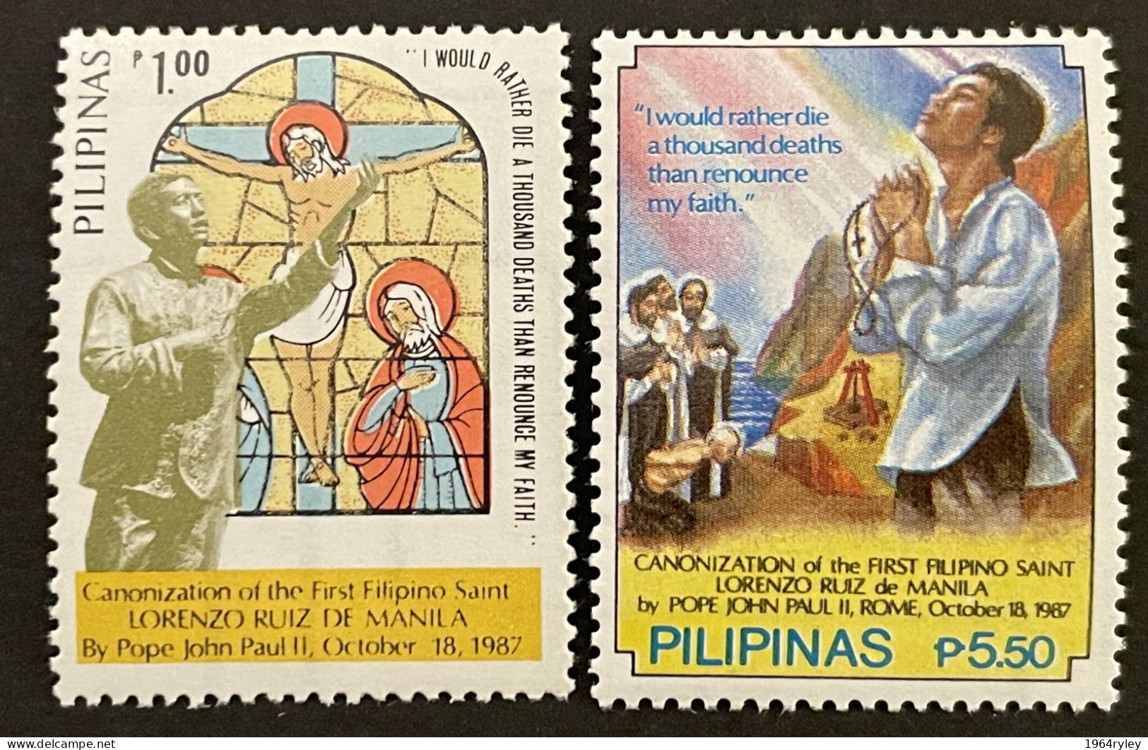 PHILIPPINES - MNH** - 1987 - # 1885/1886 - Filipinas