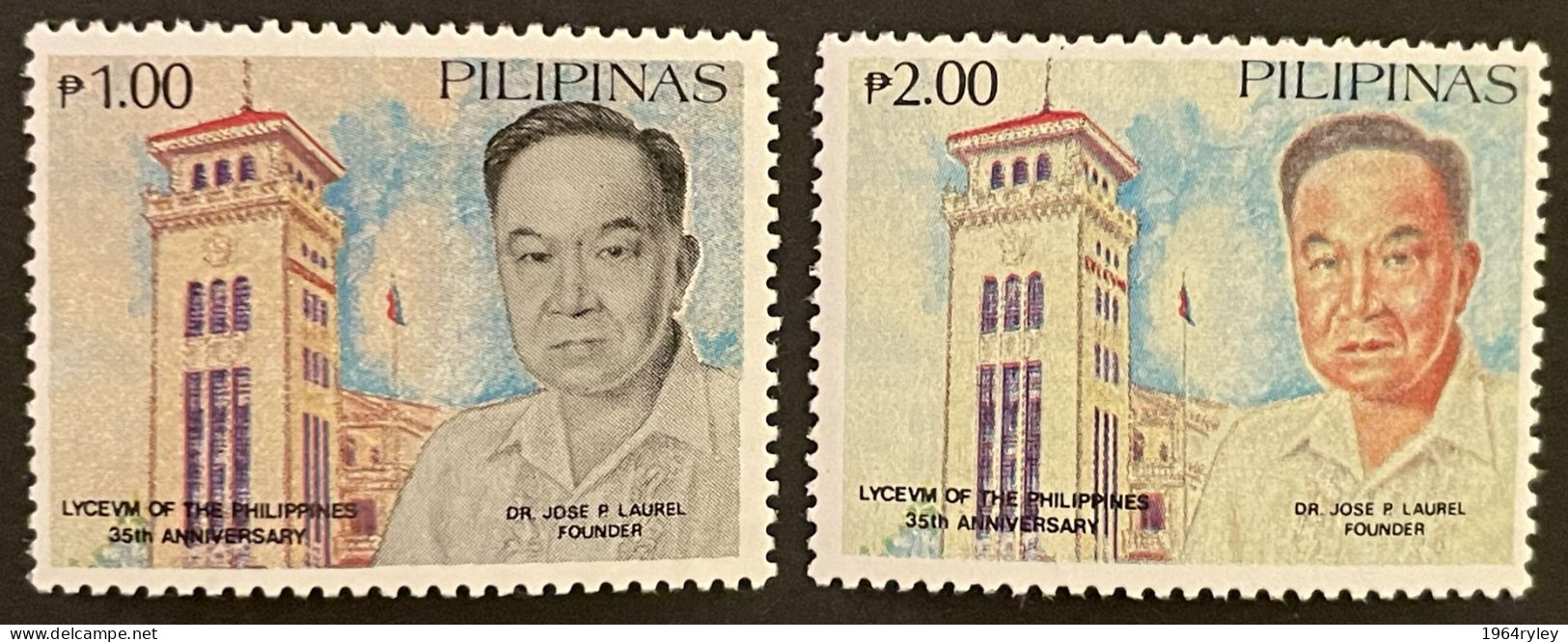 PHILIPPINES - MNH** - 1987 - # 1851/1852 - Filipinas