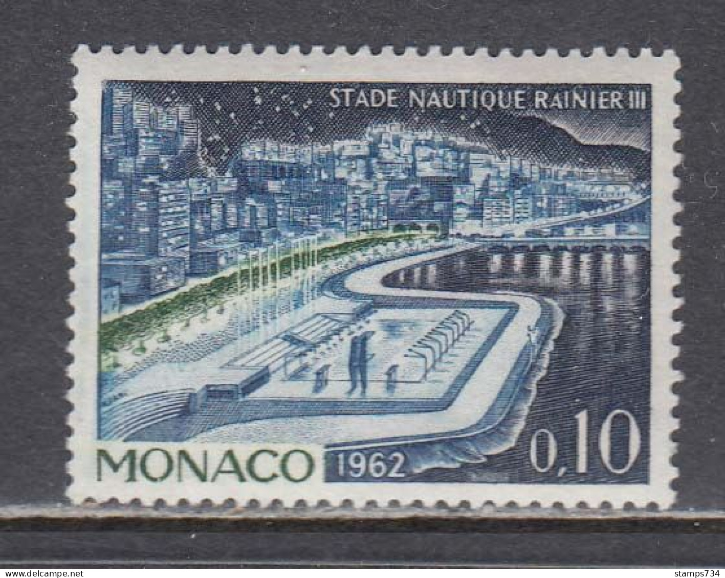 Monaco 1962 - Sport: Swimming Stadium, Mi-Nr. 693, MNH** - Natation