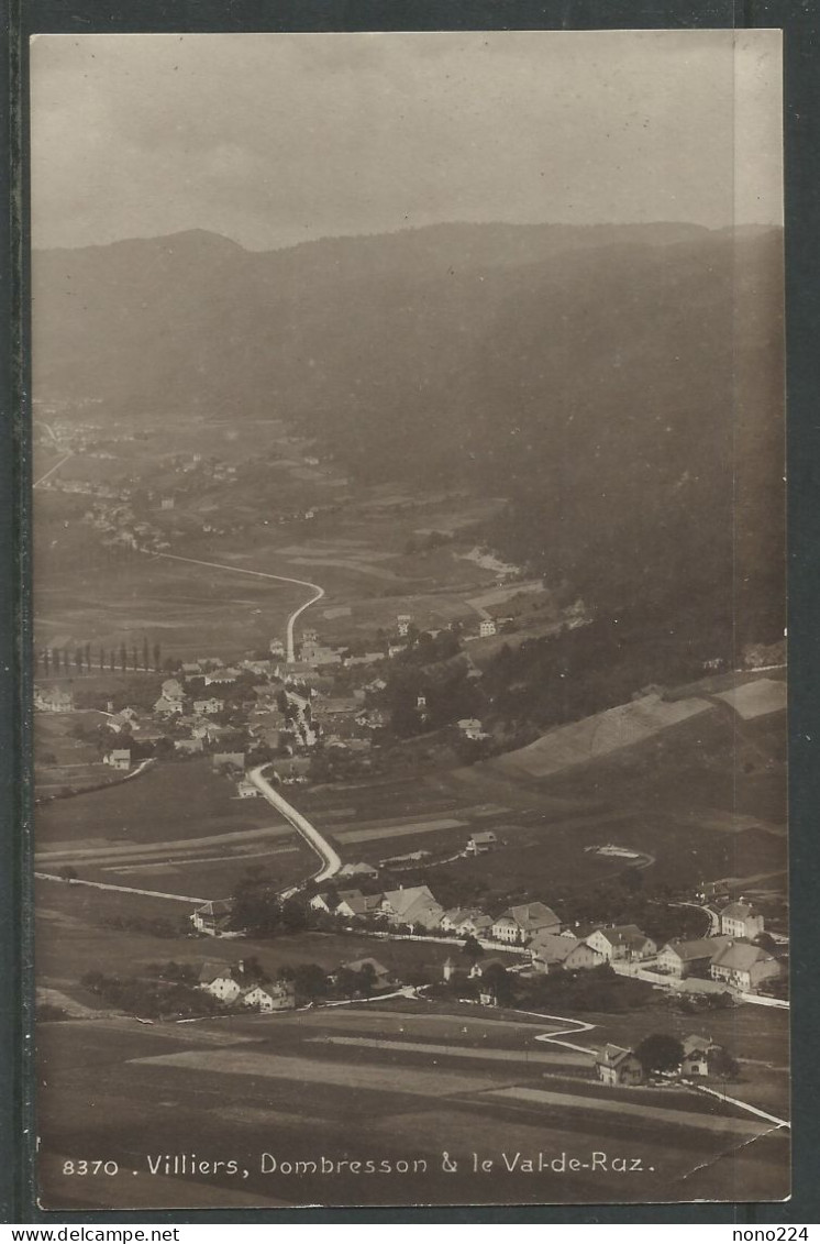 Carte P De 1926 ( Villiers, Dombresson & Le Val-de-Ruz ) - Villiers