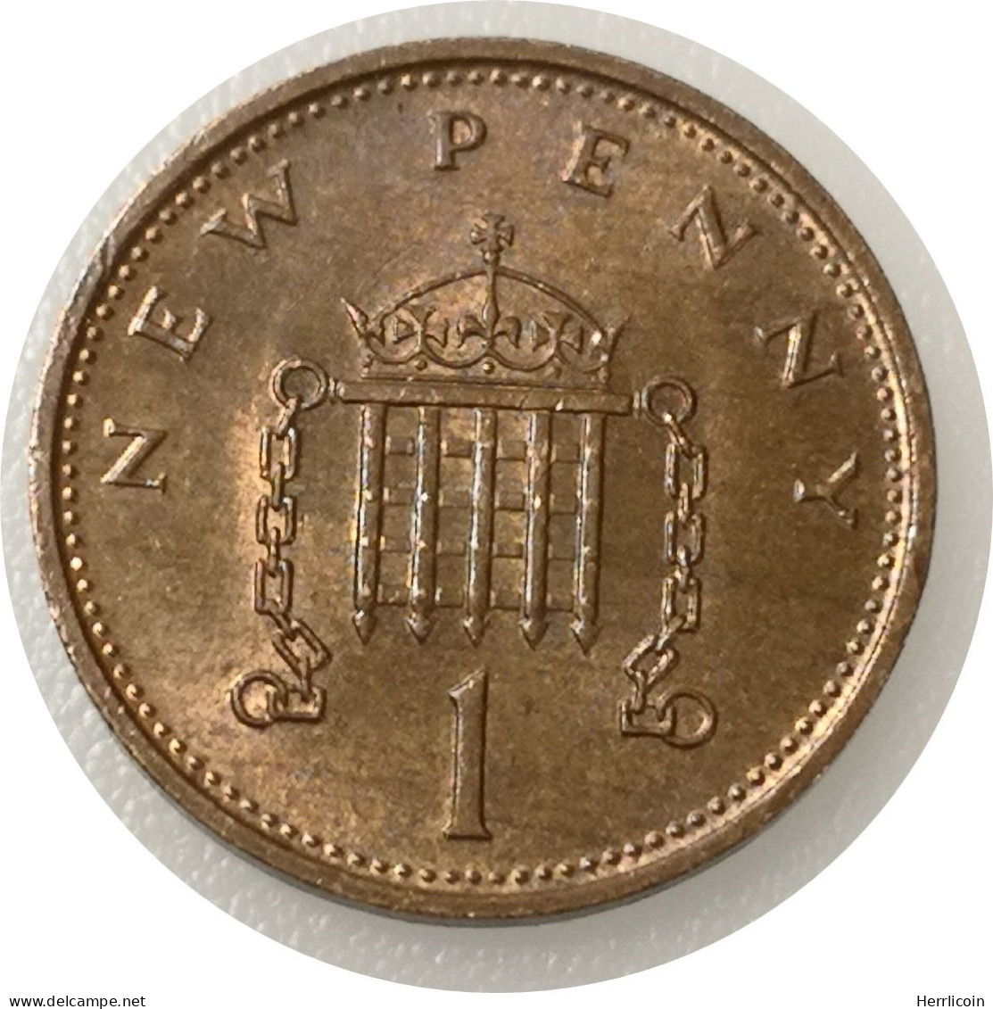 Monnaie Royaume Uni - 1978 - 1 New Penny Elizabeth II 2e Portrait - 1 Penny & 1 New Penny