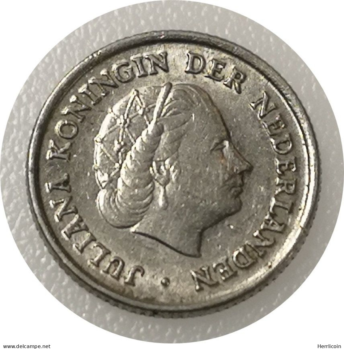 Monnaie Pays-Bas - 1950 - 10 Cents Juliana - 1948-1980 : Juliana