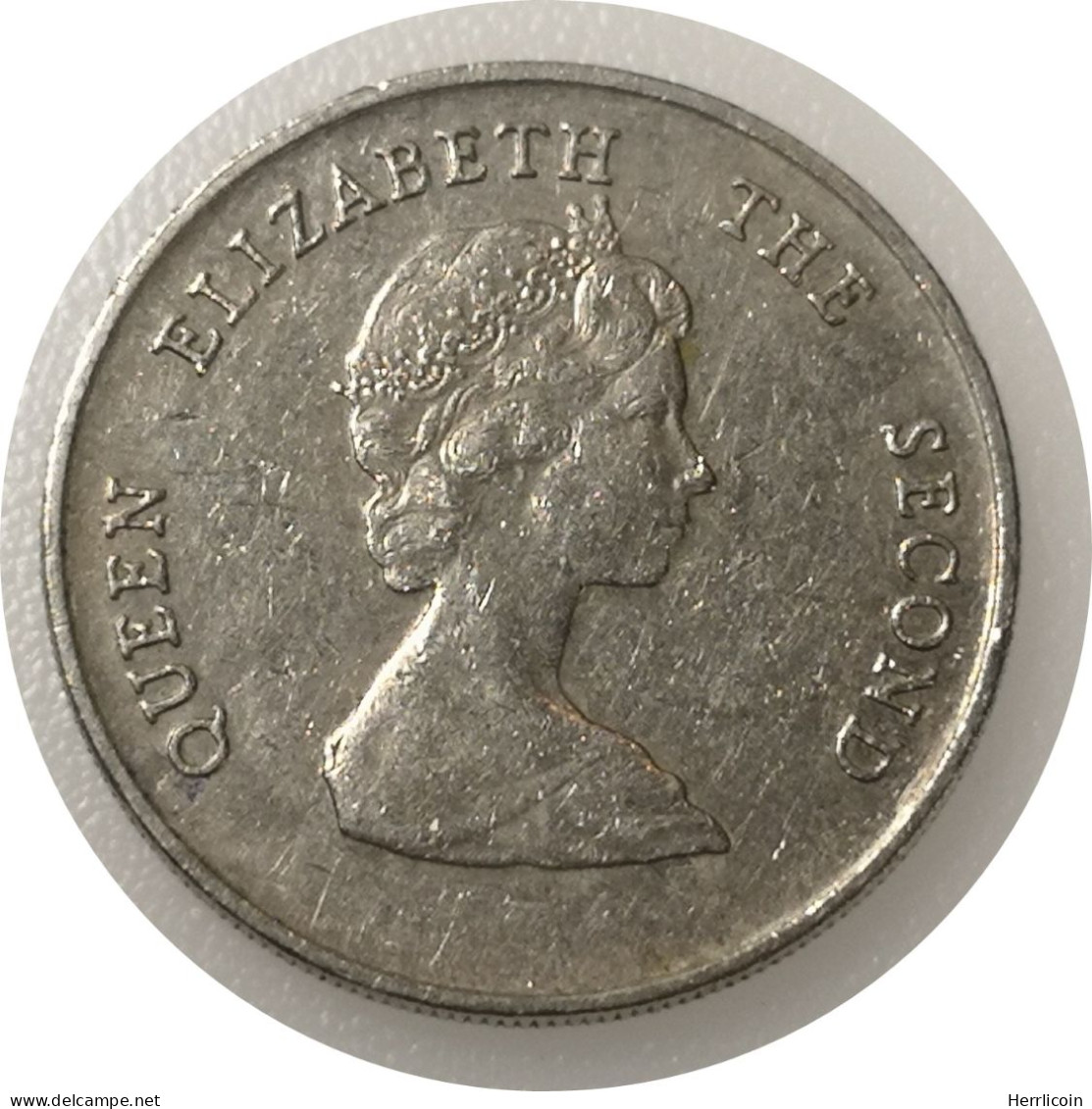 Monnaie Caraïbes - 1981 - 25 Cents Elizabeth II 2e Effigie - Territoires Britanniques Des Caraïbes