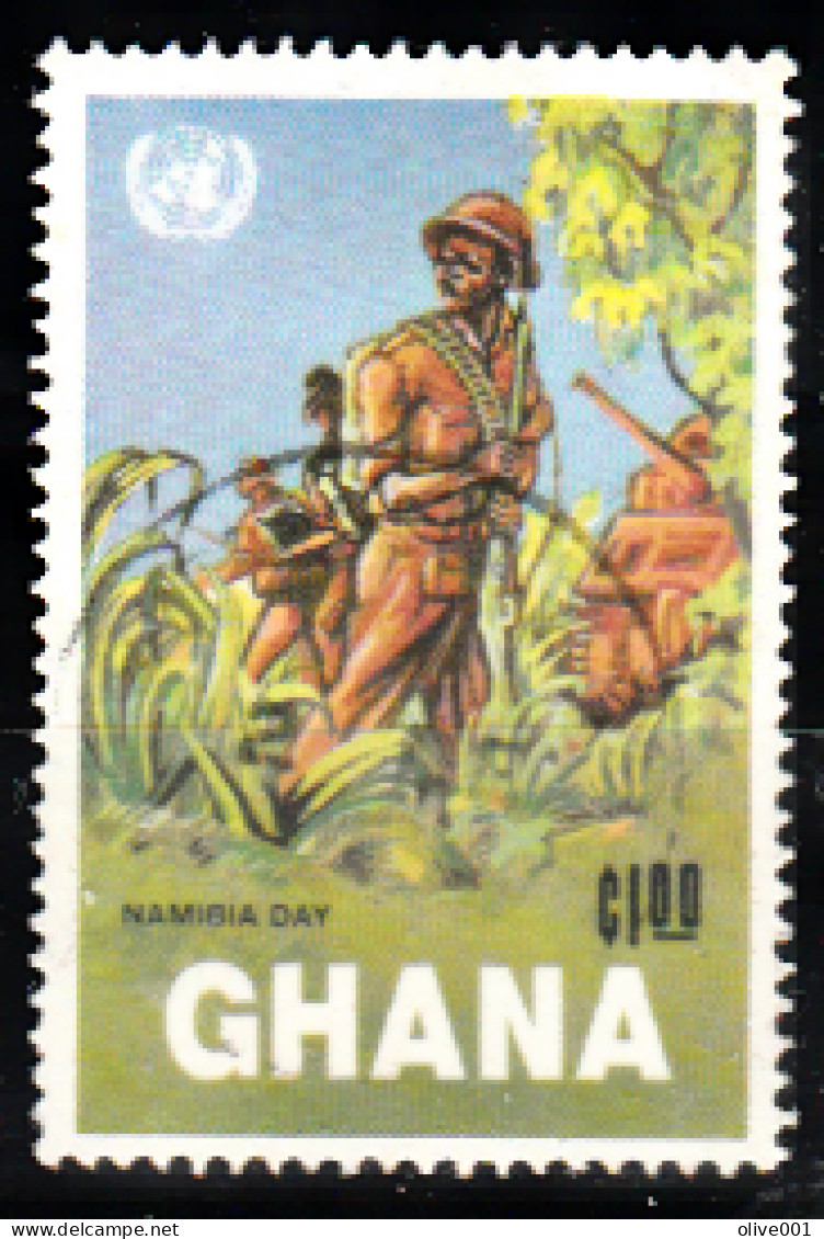 Ghana - NAMIBIA DAY - Tp Oblitéré - Used (0) - Ghana (1957-...)