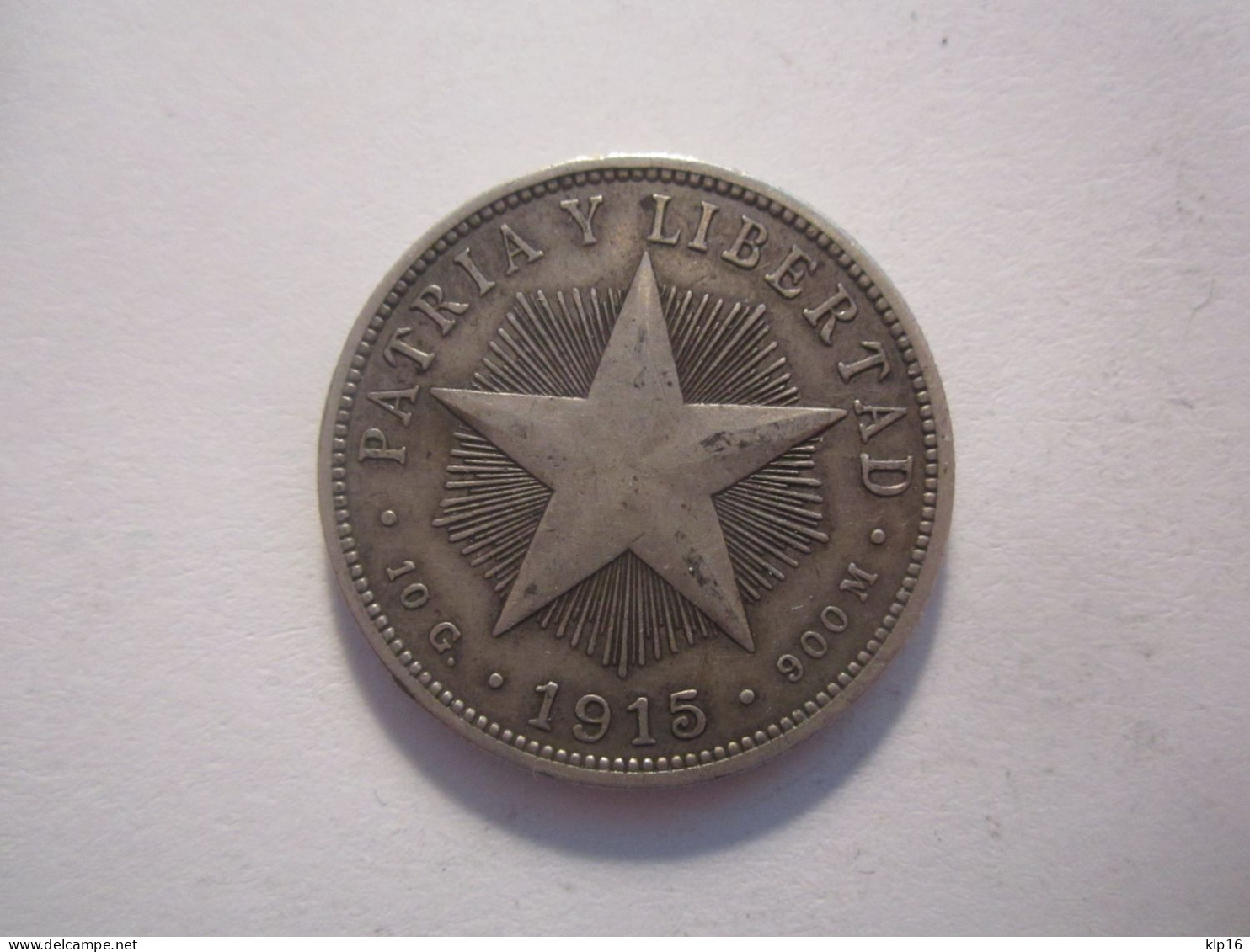 1915 CUBA 40 CENTAVOS - Cuba