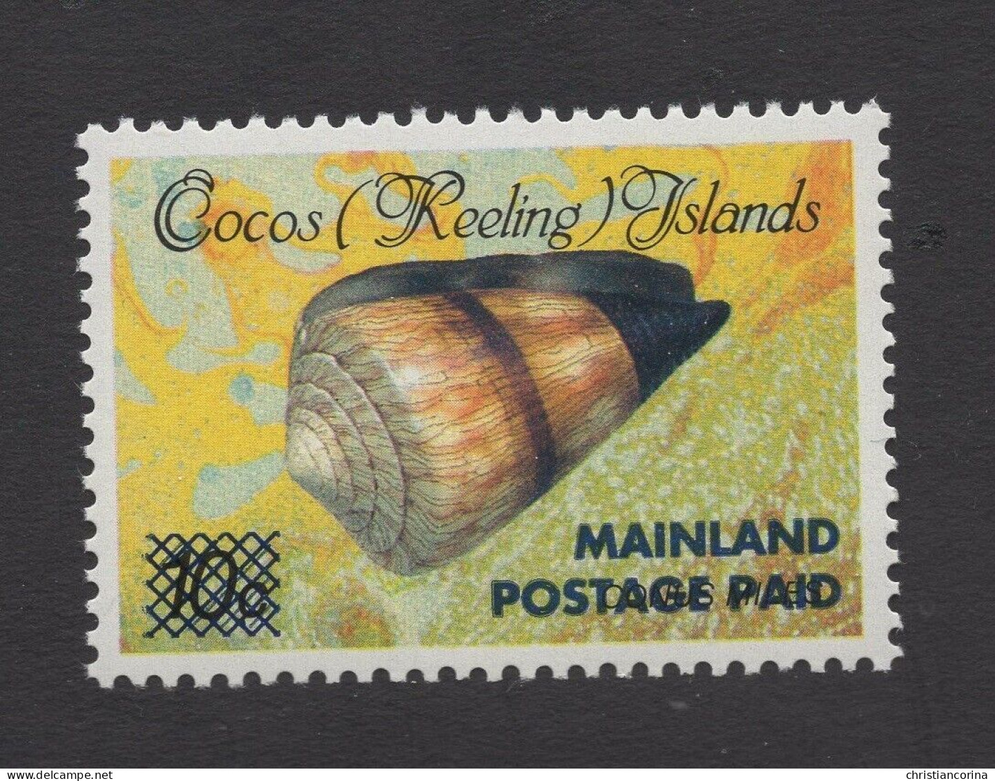 COCOS ISLANDS 1990 SHELL OVP 2 - Kokosinseln (Keeling Islands)