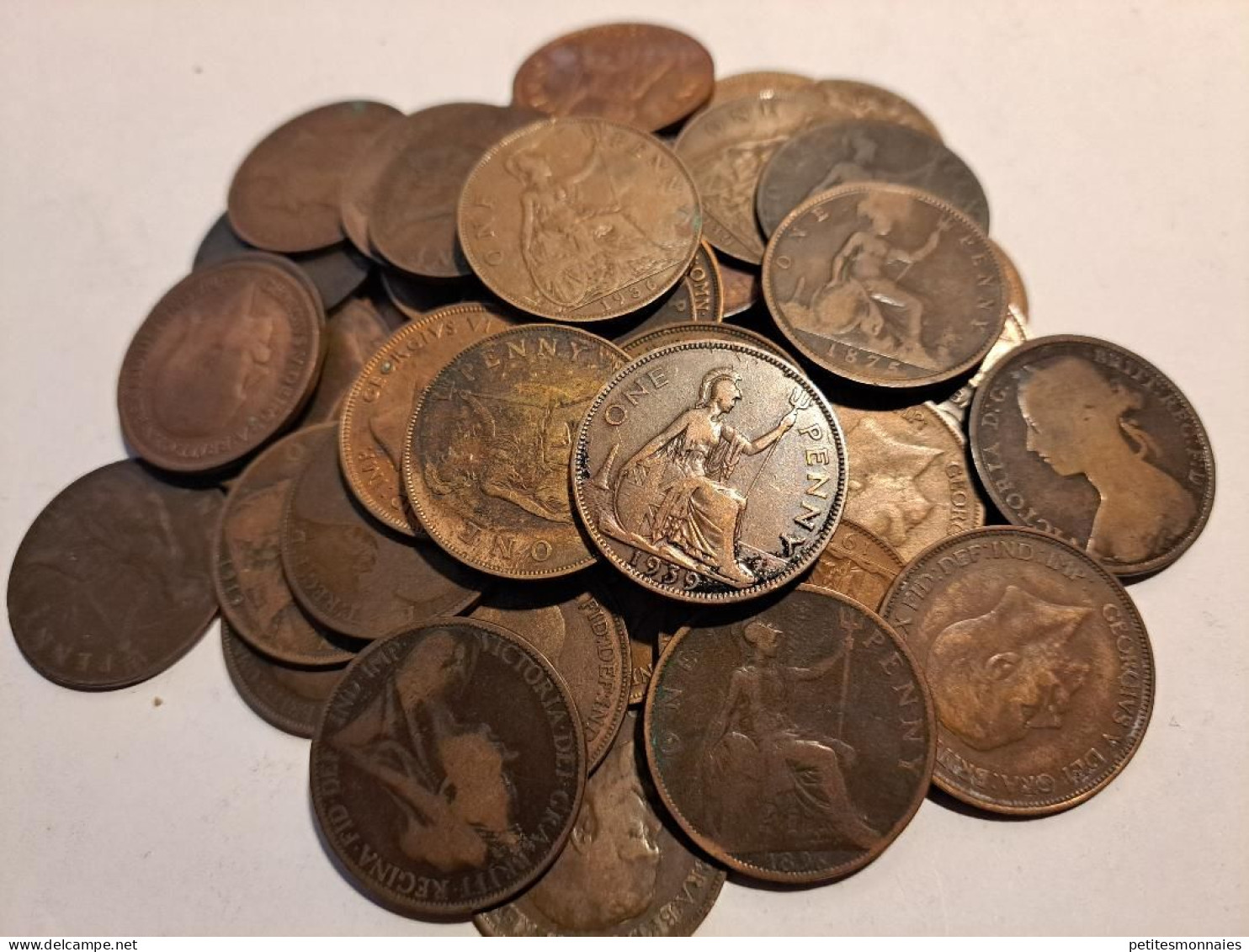 ROYAUME UNI - UNITED KINGDOM  Lot De 47 Monnaies ( 633 ) E - Kiloware - Münzen