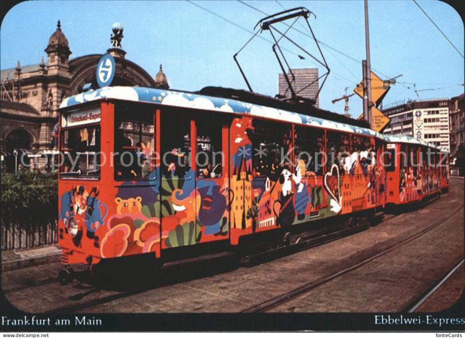 72292699 Strassenbahn Ebbelwei-Express Frankfurt Am Main   - Strassenbahnen