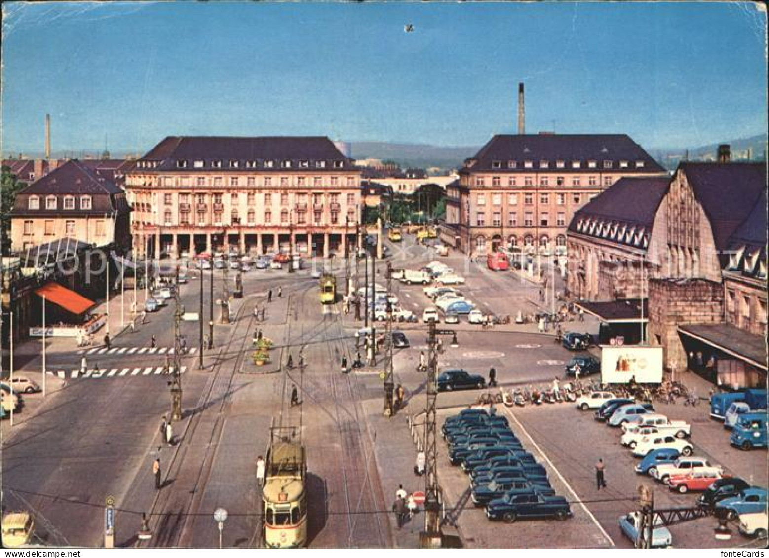 72292647 Strassenbahn Karlsruhe Bahnhofsplatz  - Strassenbahnen