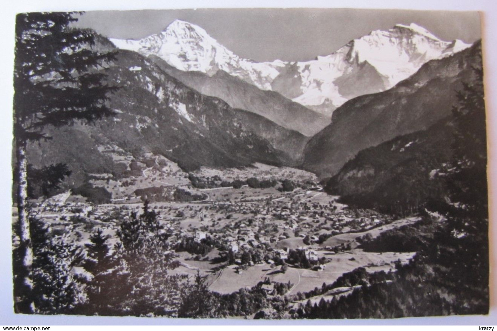 SUISSE - BERNE - WILDERSWIL - Panorama - 1958 - Wilderswil