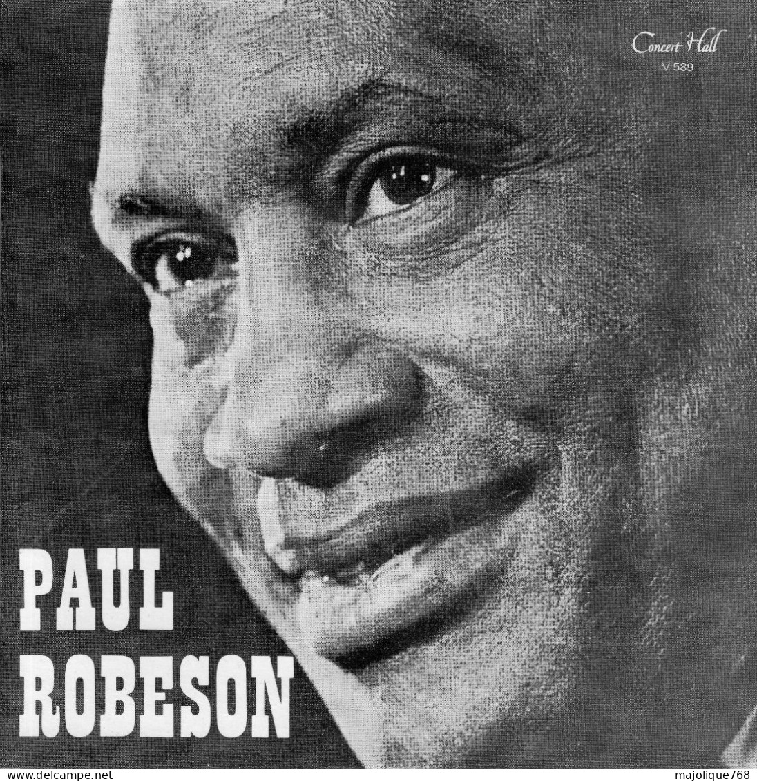 Disque De Paul Robeson - Swing Low, Sweet Chariot - Concert 'hall V 589 - France 1972 - Religion & Gospel