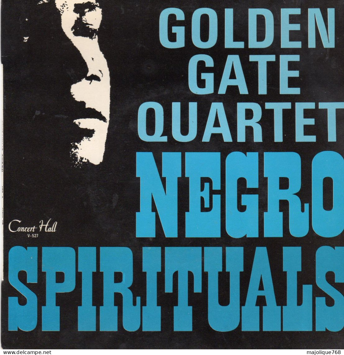 Disque Des Golden Gate Quartet - Négro Spirituals - Concert Hall V 527 - France 1972 - Gospel & Religiöser Gesang