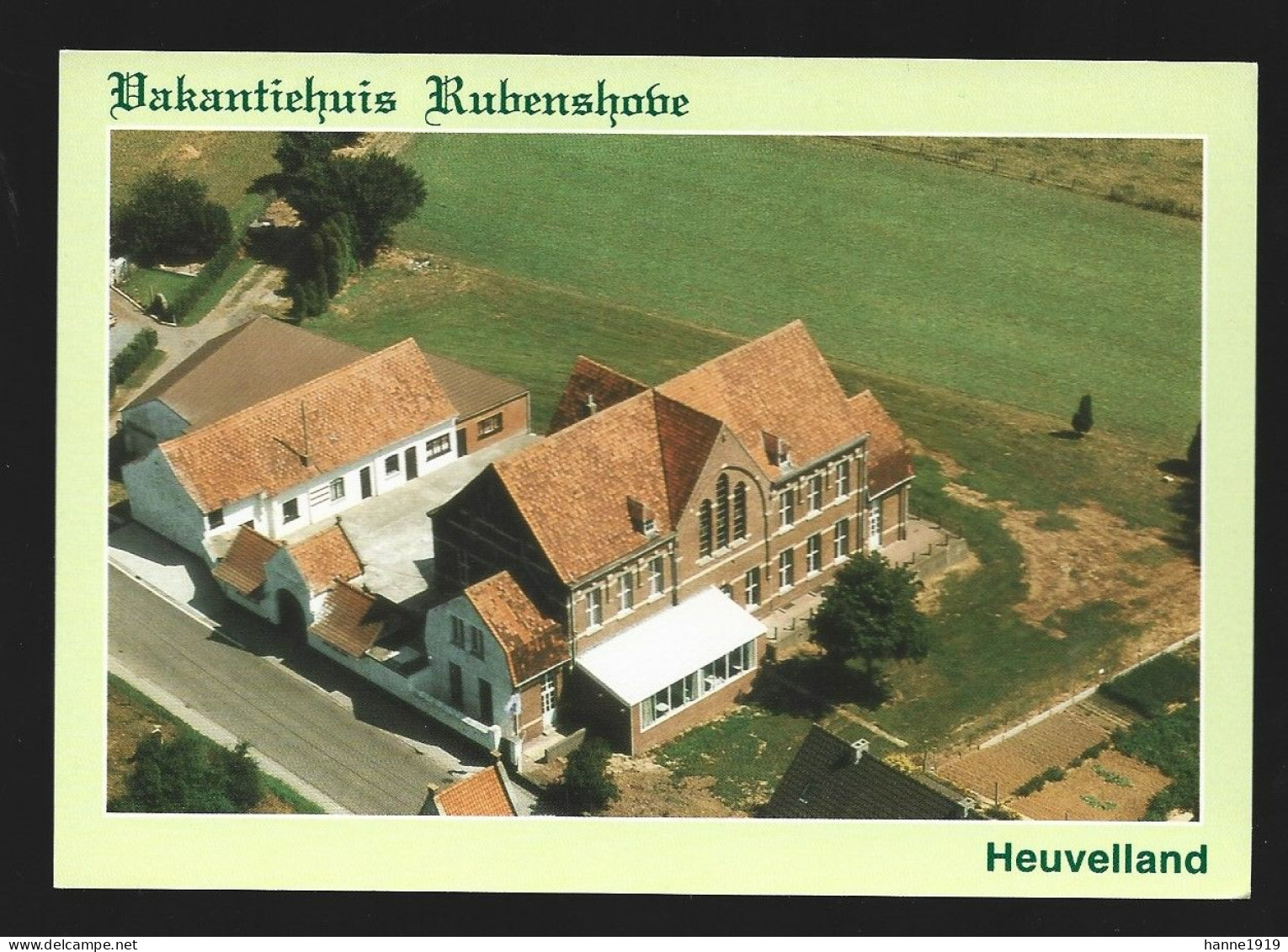 Heuvelland Nieuwkerke Vakantiehuis Rubenshove Foto Prentkaart Htje - Heuvelland