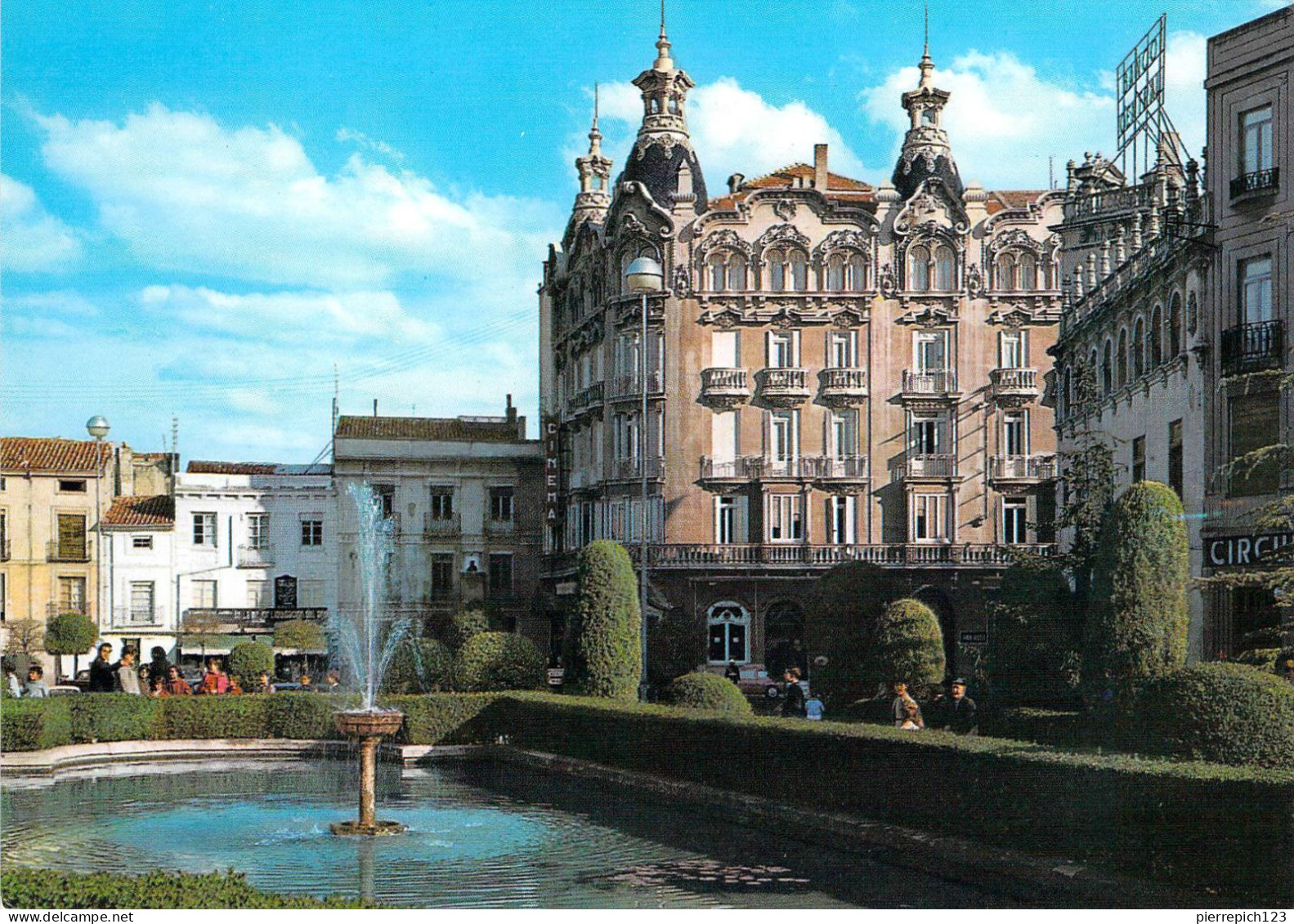 Albacete - Place Du Chef Et Gran Hôtel - Albacete