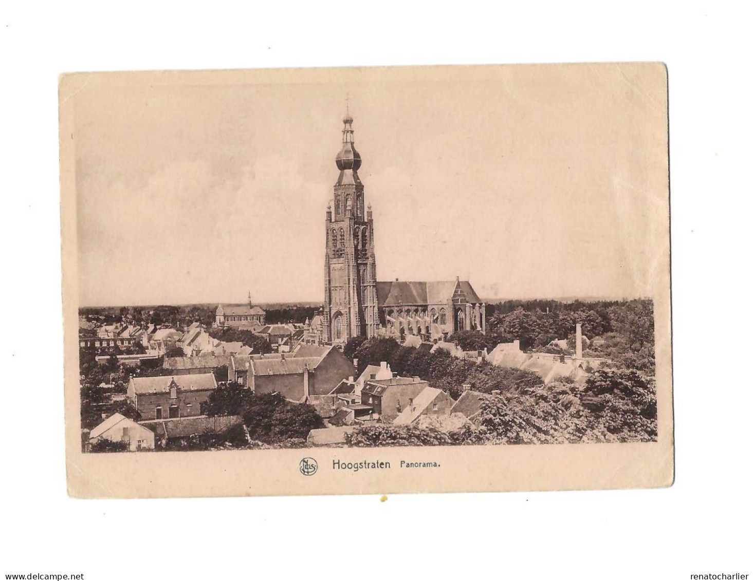 Panorama.Erekaart St-Stanislasinstituut,Berchem. - Hoogstraten