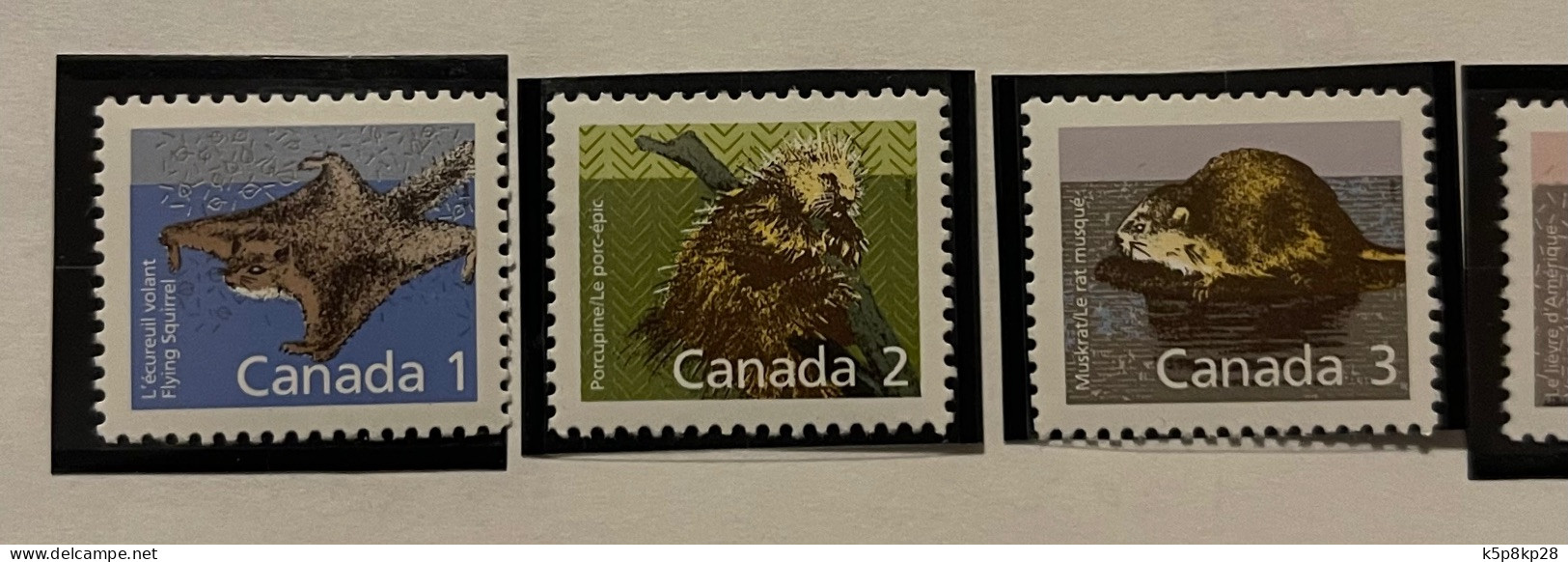 1987 Canada Stamps, Wild Definitives, 6 Value, MNH, VF - Ungebraucht