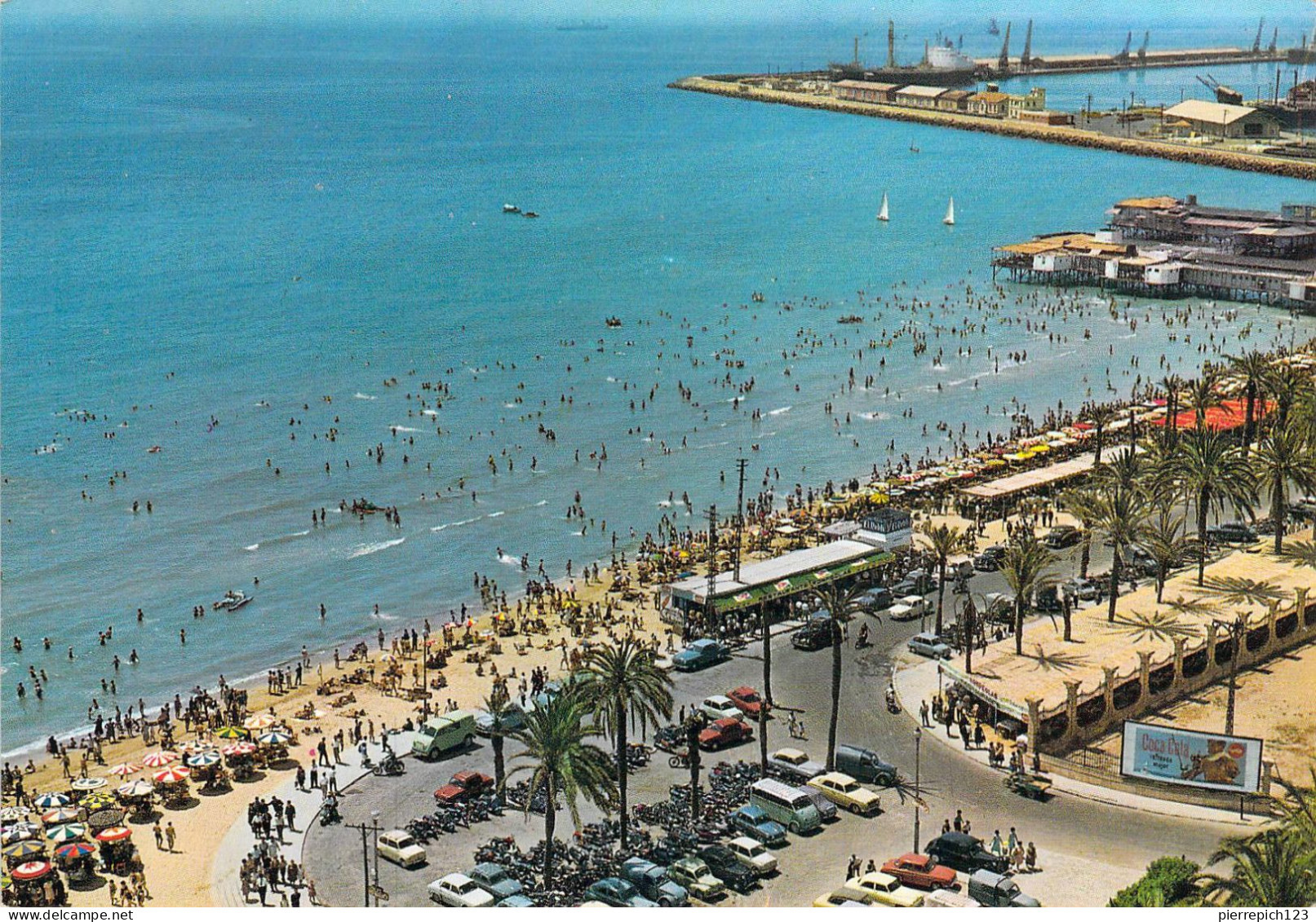 Alicante - Plage Du Postiguet - Vue Aérienne - Alicante