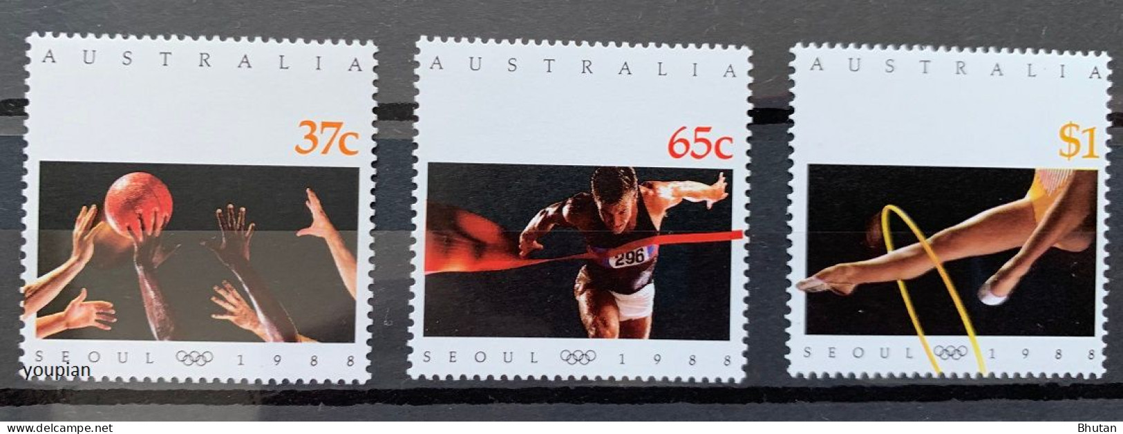 Australia 1988, Summer Olympic Games In Seoul, MNH Stamps Set - Neufs