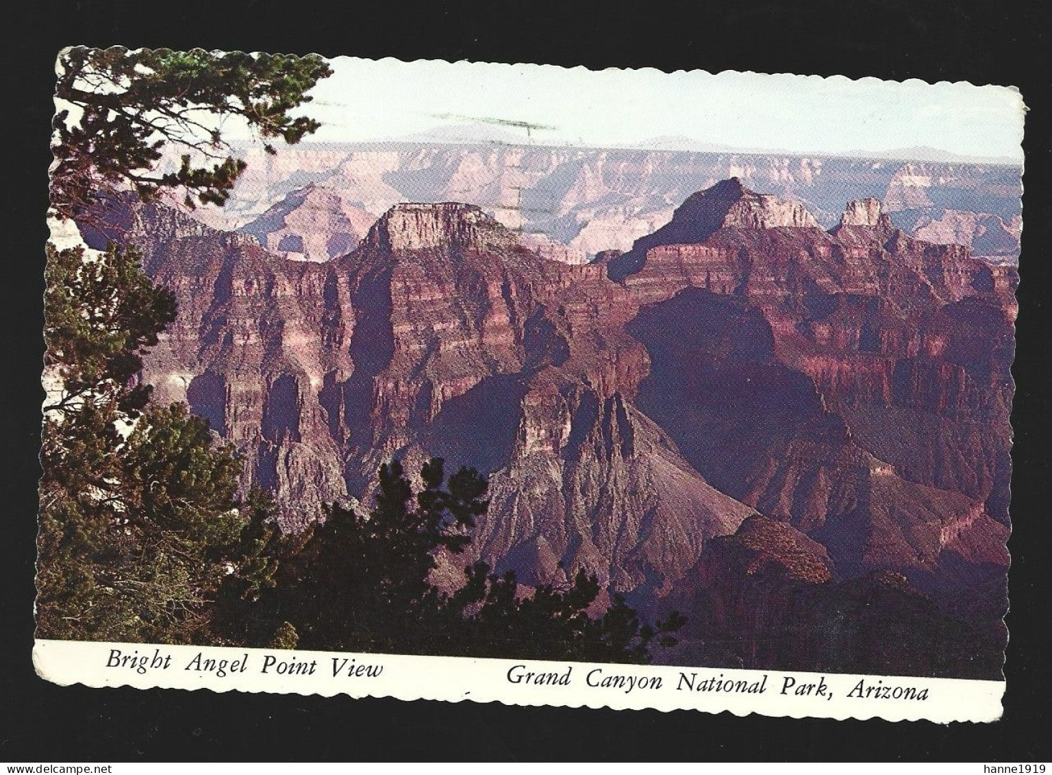 Grand Canyon National Park Arizona USA Stamp 1976 Grand Canyon AZ Htje - Gran Cañon
