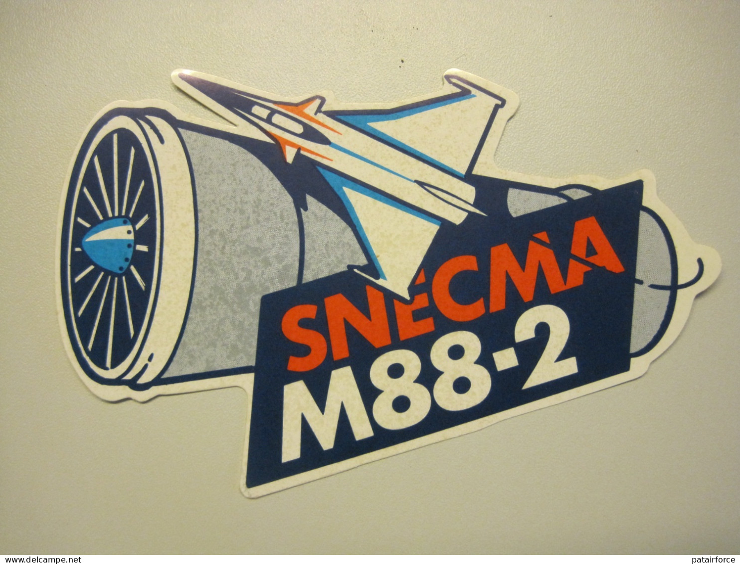 Sticker SNECMA M88-2 Moteur RAFALE - Luchtvaart