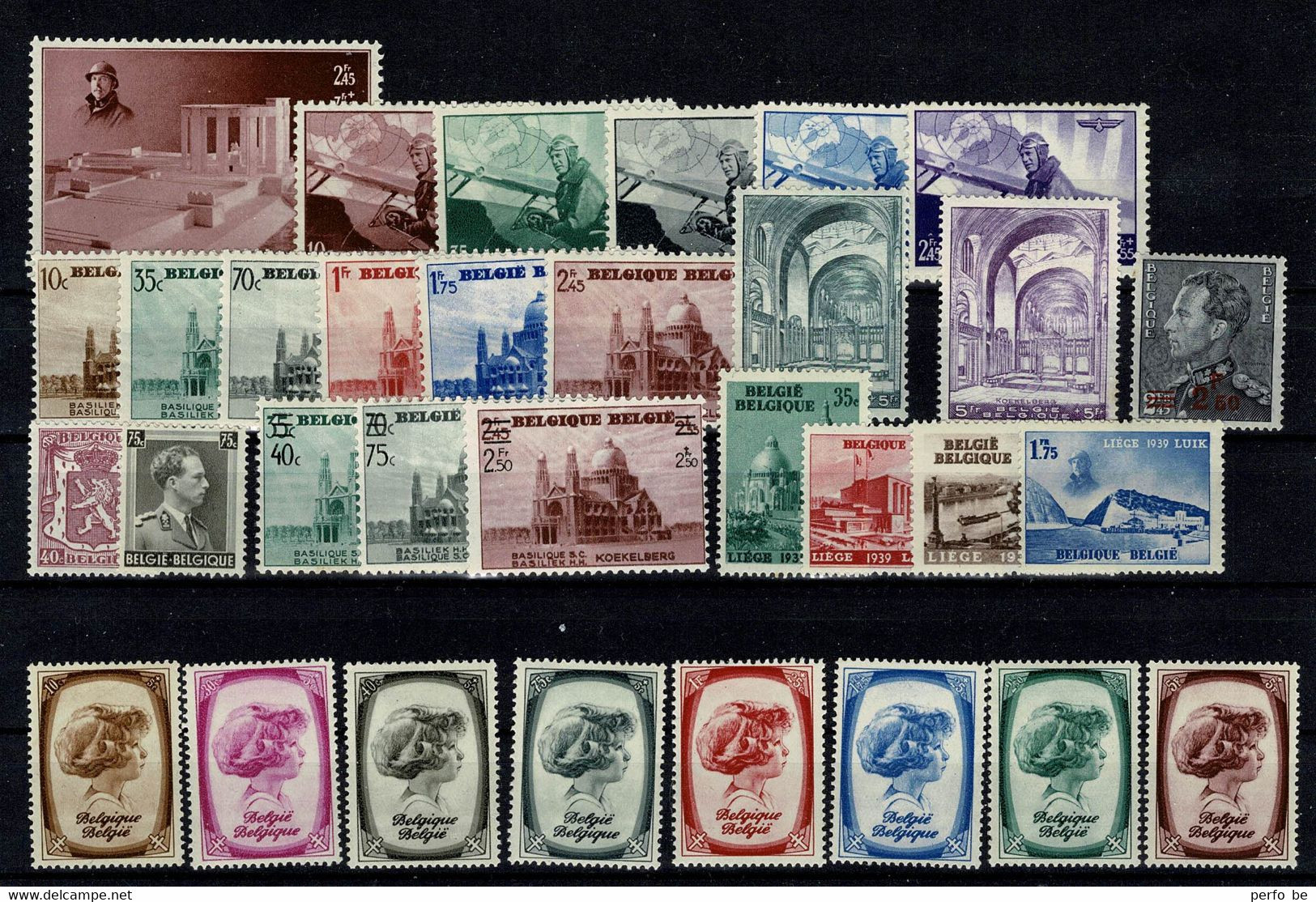 1938 Volledige Jaar POSTFRIS - Jahressätze