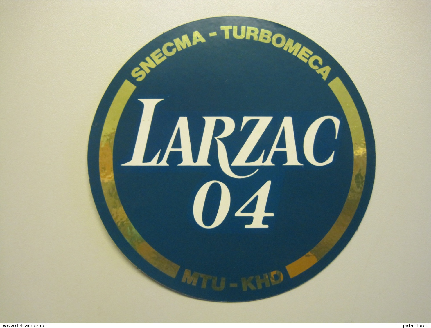Sticker SNECMA TURBOMECA LARZAC 04  ALPHA JET - Luchtvaart